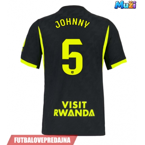 Lacne Muži Futbalové dres Atletico Madrid Johnny Cardoso #5 2026-27 Krátky Rukáv - Preč